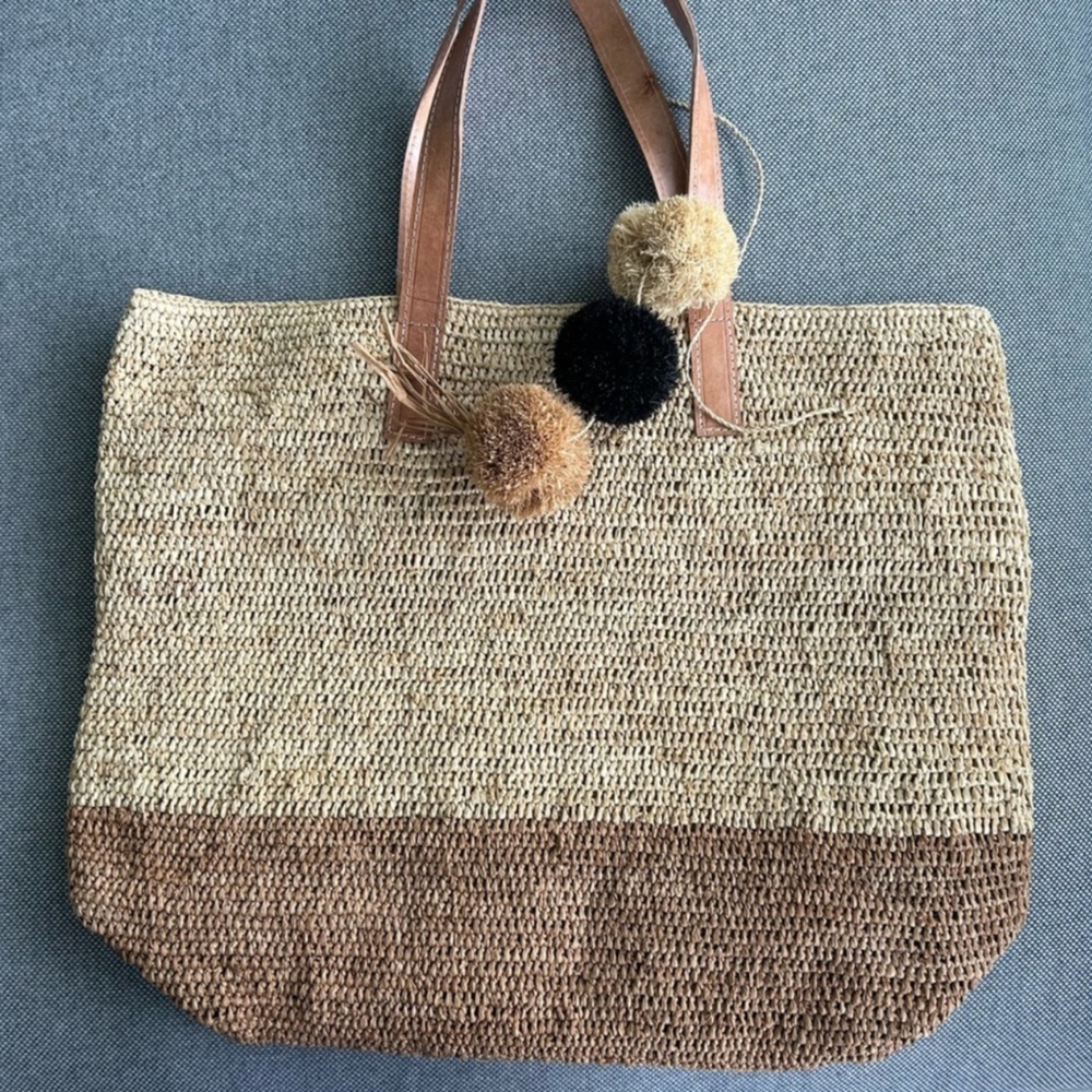 Stylish Tan and Brown Women's Tote Bag
